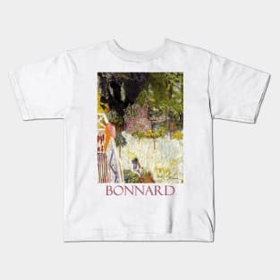 Balcony at Vernonnet (1920) by Pierre Bonnard Kids T-Shirt